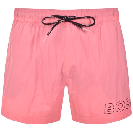 BOSS Mooneye Swim Shorts Pink | Mainline Menswear x